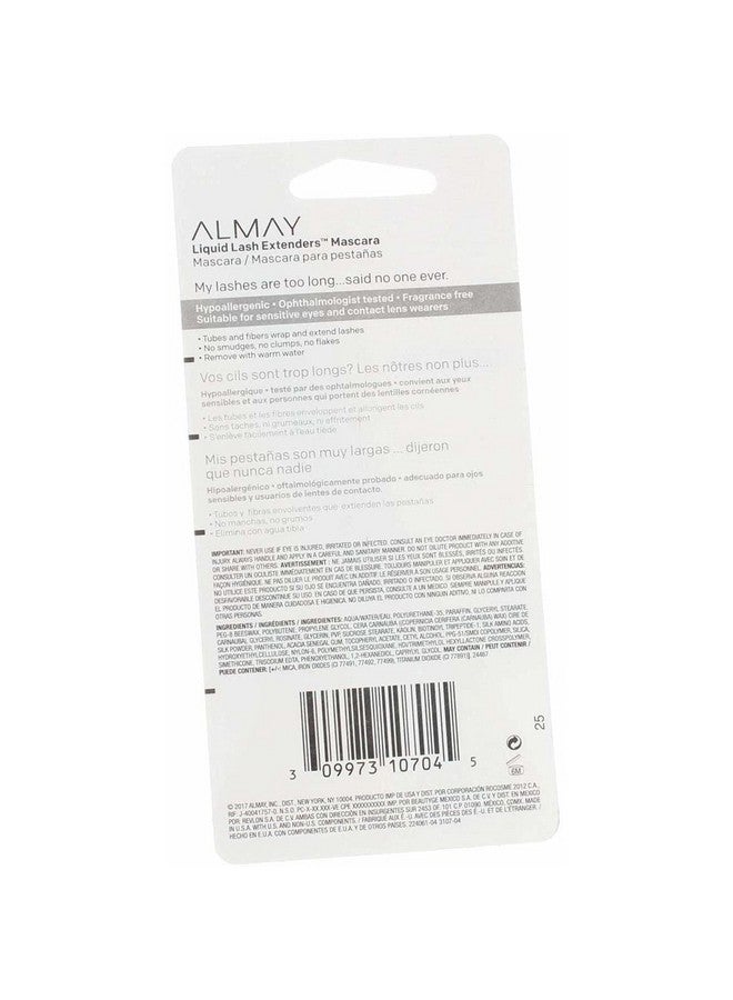 Almay Liquid Lash Extenders Mascara Blue Black .34 Fl. Fluid Ounce - Image 3