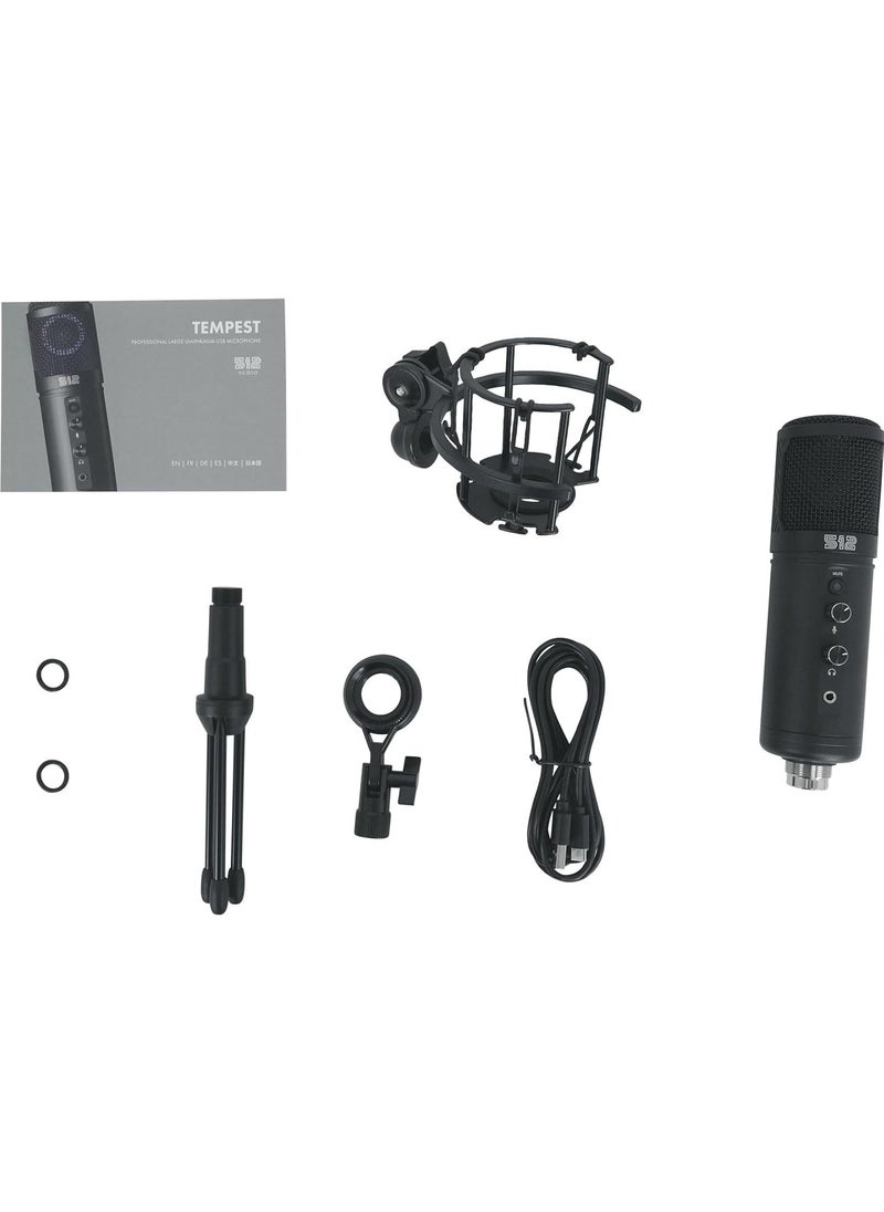 Audio Tempest Large-Diaphragm Studio Condenser USB Mic-UPM - pzsku/Z48A0969317045F2CC806Z/45/_/1717772258/8a56097d-f453-4608-b95e-a2cb88a27c18