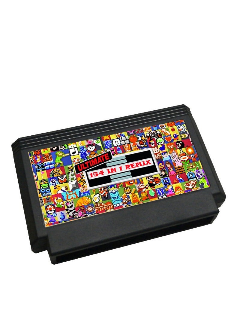 general 154 In 1 Retro Game FC Cartridge For Family Computer 8 Bit Muilt Game Cartridge Famicom - Image 1