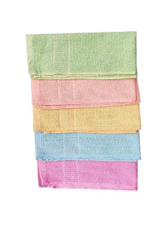BH BH Cotton Hand Towel Multicolour Set of 12  - Image 1