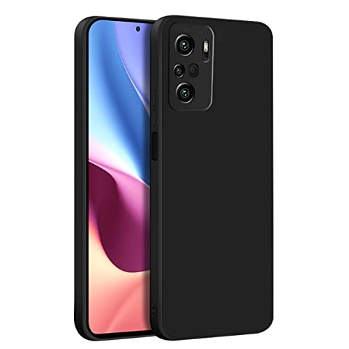 LIRAMARK Silicone Case for Redmi Mi 11X / 11X Pro / 11i / K40 Pro / K40 Pro Plus/Poco F3 (Silicone Black) - Image 1