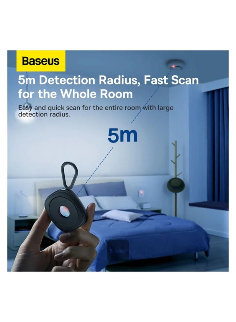 Baseus Anti Detector Hidden Camera Mini Travel Hotel Hidden Camera Finder Anti-Spy Camera Infrared Detector  - Image 5