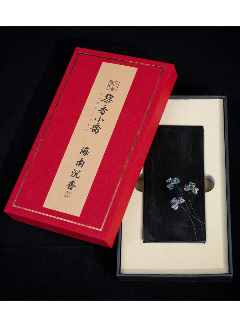 مجموعة عيدان البخور المحمولة من خشب العود من هاينان استمتع برائحة شرقية نقية 100٪ في أي مكان لتهدئة الجسم والعقل وتنشيط الروح - Image 3