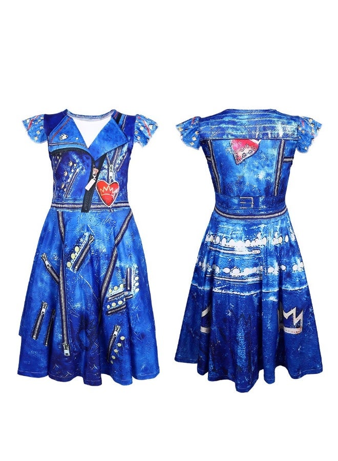 NIBEMINENT Stage dress cosplay dress role play costume coat skirt full set Halloween movie party performance - Image 1