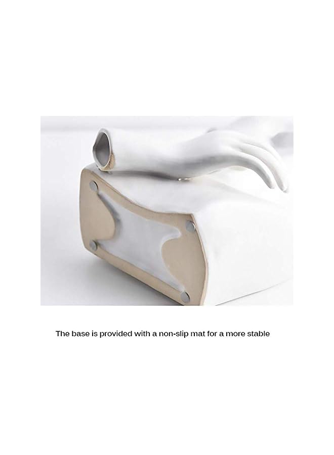 The Bros Flower Pot, Head Vase Face Planter Resin Small Plant Pot, Indoor Succulent Planter, Artwork for Home Office Decor Gift Idea - Image 5