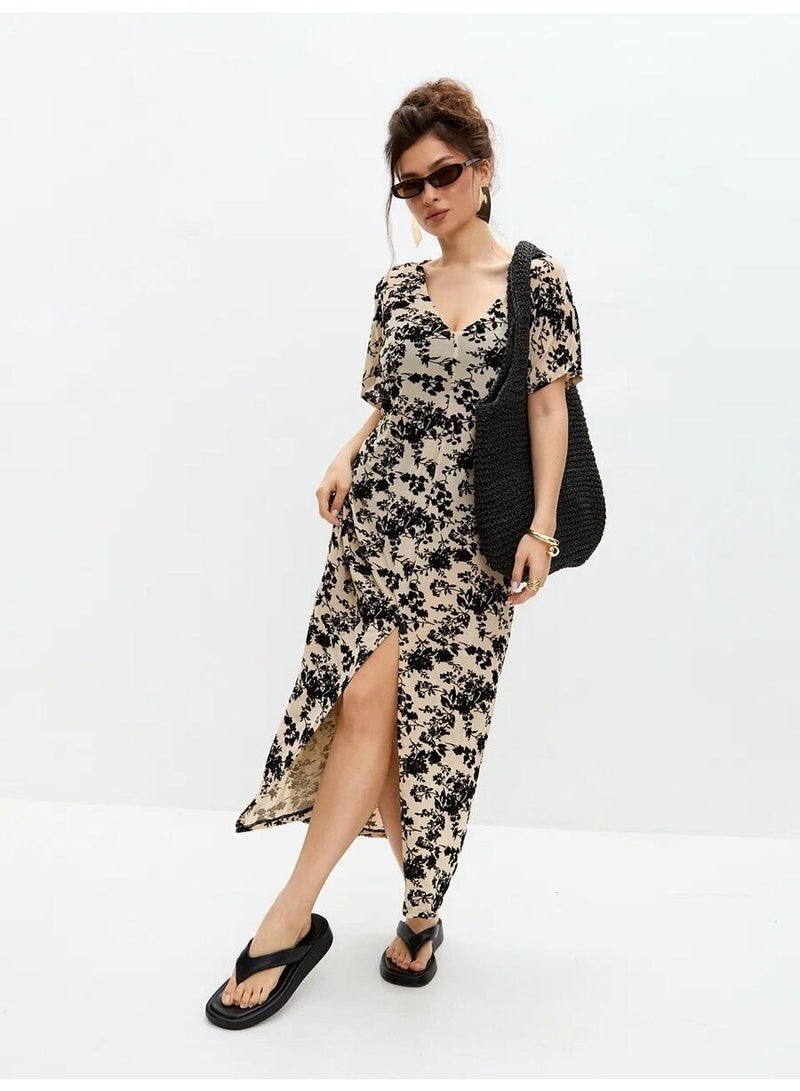 AURA Beach Cover Up, Floral Mesh Bikini & Swimwear Cover Up by AURA - Image 2