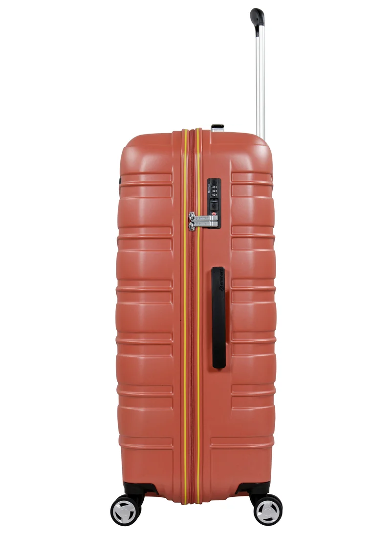 eminent Makrolon Polycarbonate Lightweight Glamorous Hard Case Luggage with 4 Quiet Double Spinner Wheels and TSA Approved Lock KJ95