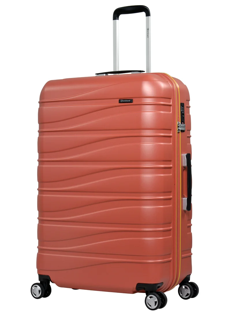 eminent Makrolon Polycarbonate Lightweight Glamorous Hard Case Luggage with 4 Quiet Double Spinner Wheels and TSA Approved Lock KJ95