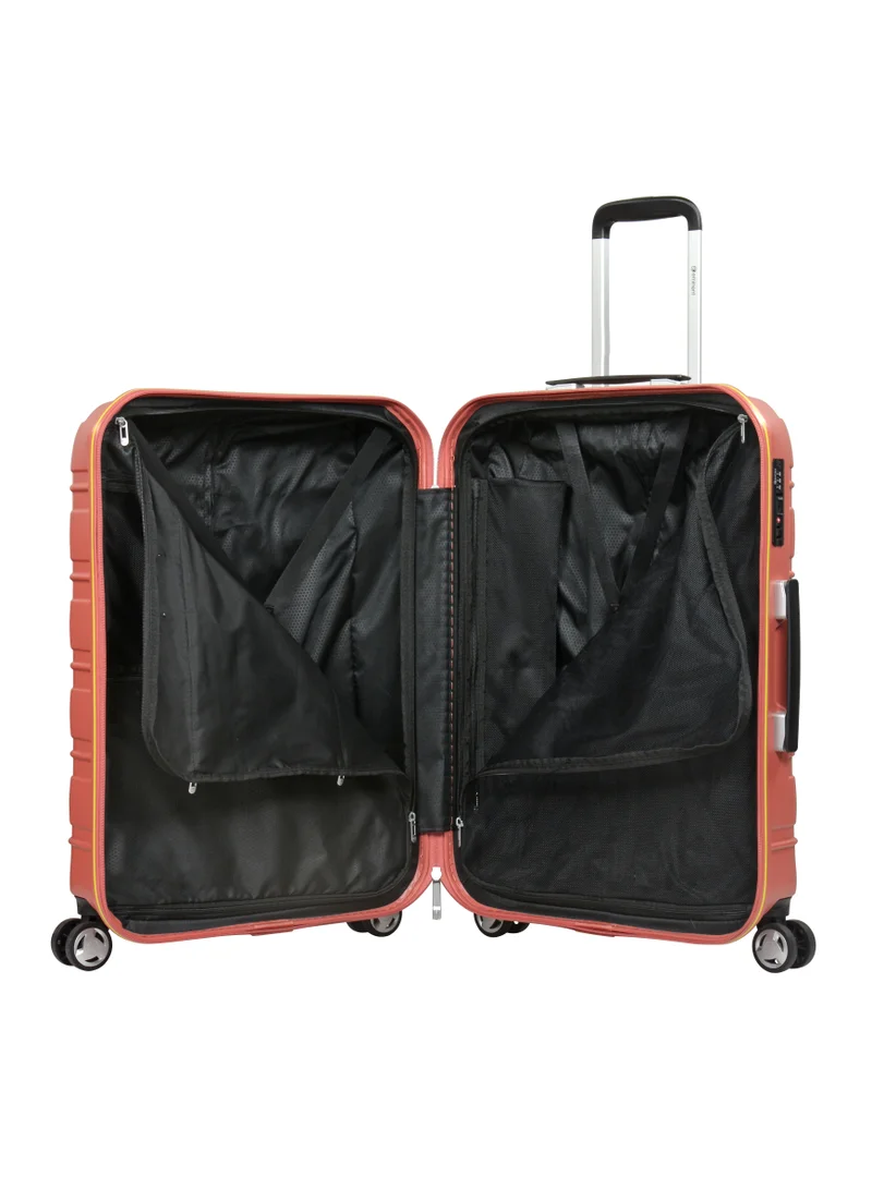 eminent Makrolon Polycarbonate Lightweight Glamorous Hard Case Luggage with 4 Quiet Double Spinner Wheels and TSA Approved Lock KJ95
