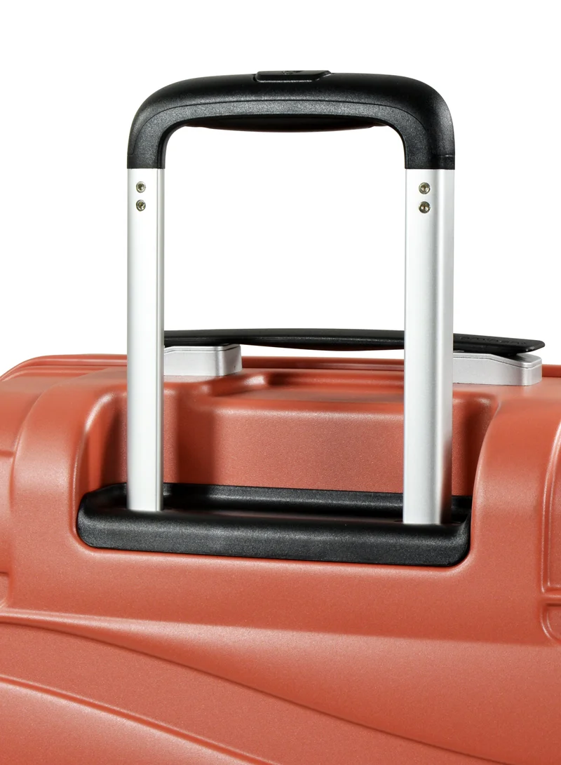 eminent Makrolon Polycarbonate Lightweight Glamorous Hard Case Luggage with 4 Quiet Double Spinner Wheels and TSA Approved Lock KJ95