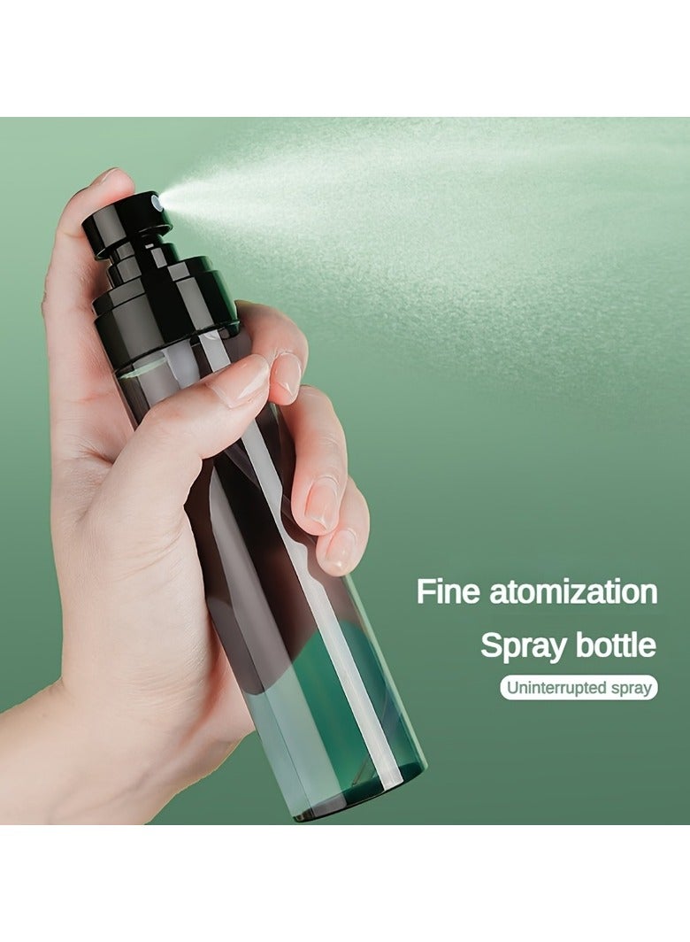 Refillable Spray Bottles, 100ml, Ultra Fine Mist Continuous Water Mister For Hairstyling, Cleaning, Plants & Skin Care, Portable Travel Liquid Containers, Easy To Clean  - Image 1