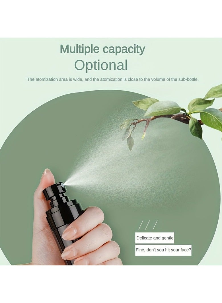 Refillable Spray Bottles, 100ml, Ultra Fine Mist Continuous Water Mister For Hairstyling, Cleaning, Plants & Skin Care, Portable Travel Liquid Containers, Easy To Clean  - Image 2