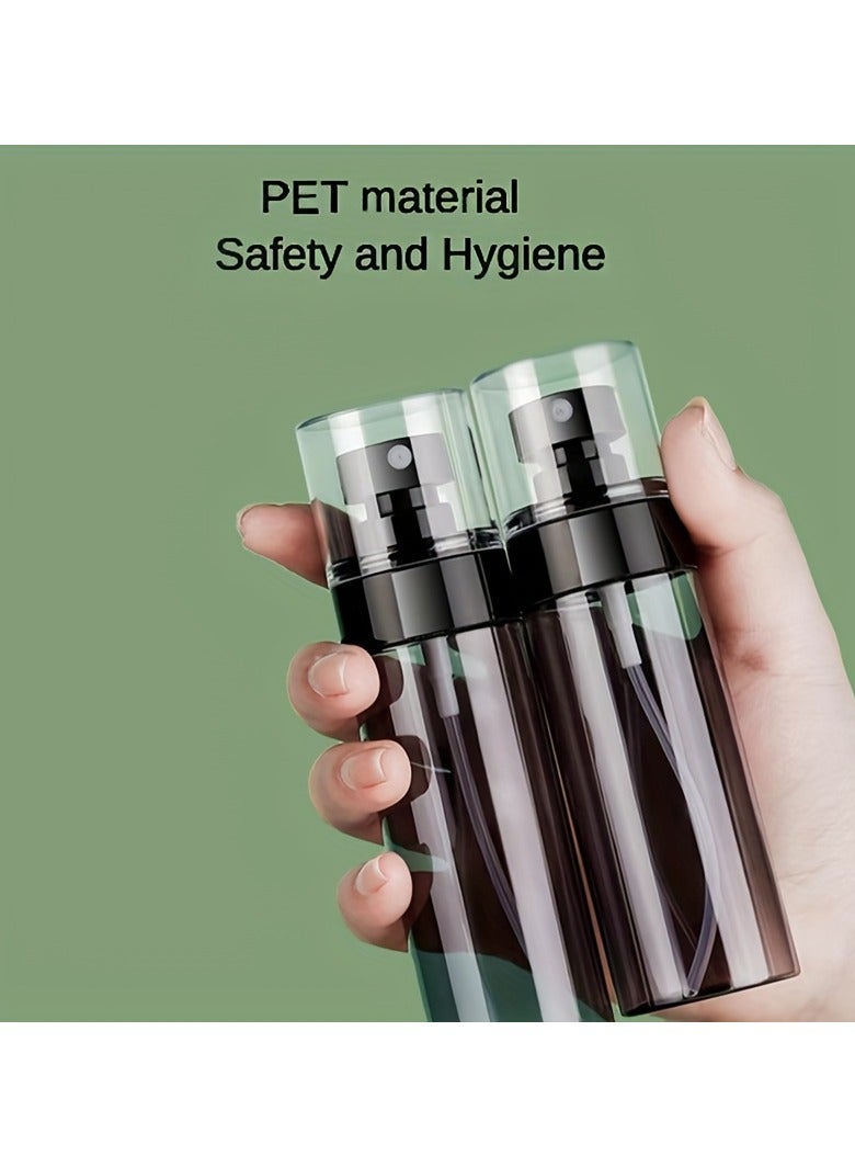 Refillable Spray Bottles, 100ml, Ultra Fine Mist Continuous Water Mister For Hairstyling, Cleaning, Plants & Skin Care, Portable Travel Liquid Containers, Easy To Clean  - Image 4