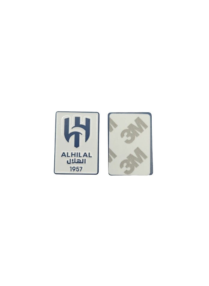 Acnor Al Hilal FC Enamel Pin Sticker – Official Football Club Merchandise, 1957 Logo, Collectible Fan Gift for Bags, Mobile, I pad, Backpacks, and Collectors Walls, Doors, Cars & Laptops - Image 2