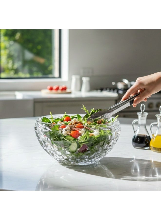 Mondo Aquamarine Large Bowl 24x12 cm - Elegant Serveware for Modern Dining, Decorative Ceramic Bowl, Premium Tableware for Entertaining and Serving - Image 4