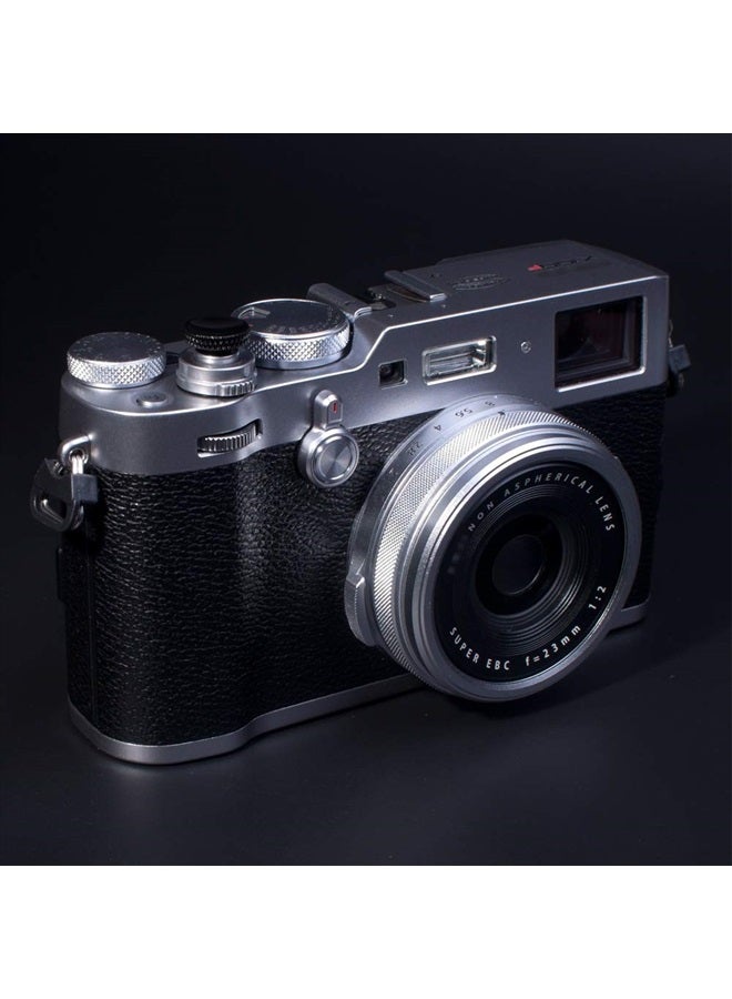 VKO Camera Soft Release Button, Shutter Button Compatible with Fujifilm X-T4 X-T30 X-T20 X-T3 X-T2 X-PRO3 X-PRO2 X100S X100T X100F X30 X-E3 RX1R RX10 II III IV M10 Black(2-Pack) - Image 2