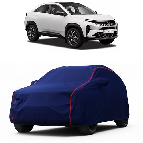 MADAFIYA Heavy-Duty Car Cover for Compatible with Tata Curvv (2024 to 2025 All Models) Deluxe Car Protection Cover – Waterproof & UV-Resistant All-Season Exterior Protection - Image 1