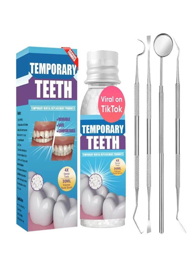 NUSQO Tooth Repair kit with 4 Dental Tools, Easy-to-Use for Men & Women,Dental Care Kit Fixing Broken Teeth, Save Smile Cause Bad Teeth and Smile Confidently Again - Image 1