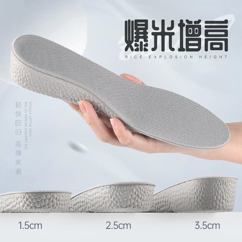 general Lightweight High Elastic Insoles for Sneakers - Comfortable Height Increase Shoe Inserts for Men and Women - Image 3