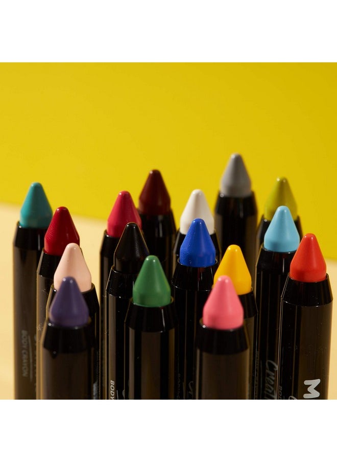 Moon Creations - Face Paint Stick / Body Crayon Makeup For The Face & Body By Moon Creations 0.12Oz Pale Skin - Image 1
