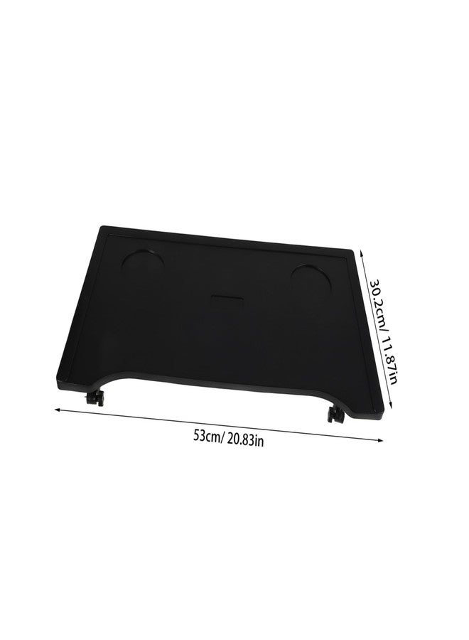 PACKOVE Wheelchair Dining Tray Table with Cup Holder Detachable Surface Lightweight and Wheelchair Accessory for Easy Mealtime and Mobility Scooter Use - Image 2
