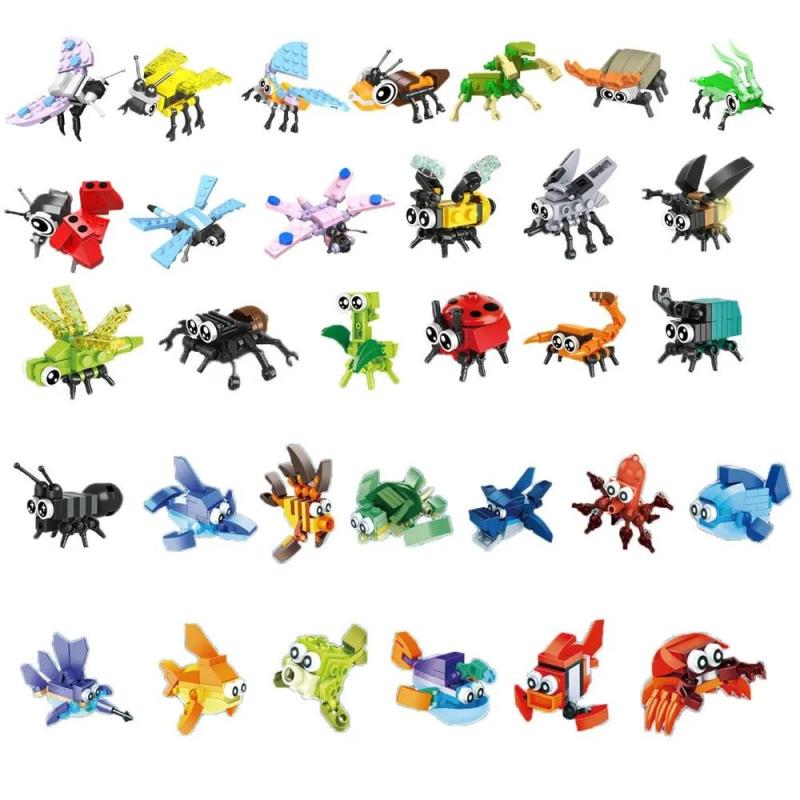 Advent Calendar: 23*37.5 Cm Colorful Pieces - Creative Play Construction Set for Kids Family Holiday Countdown Activities - Image 2
