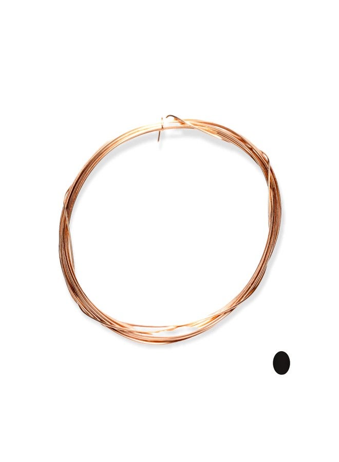 Craft Wire 22 Gauge, 14/20 Rose/Pink Gold Filled, Round, Half Hard - 5FT from Craft Wire - Image 1