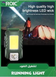GROIC Running Light, Magnetic Clip On Light for Runners Rechargeable Safety Lights Walking at Night, LED Wearable Small Lightweight Jogging Outdoor Jogger  - Image 3