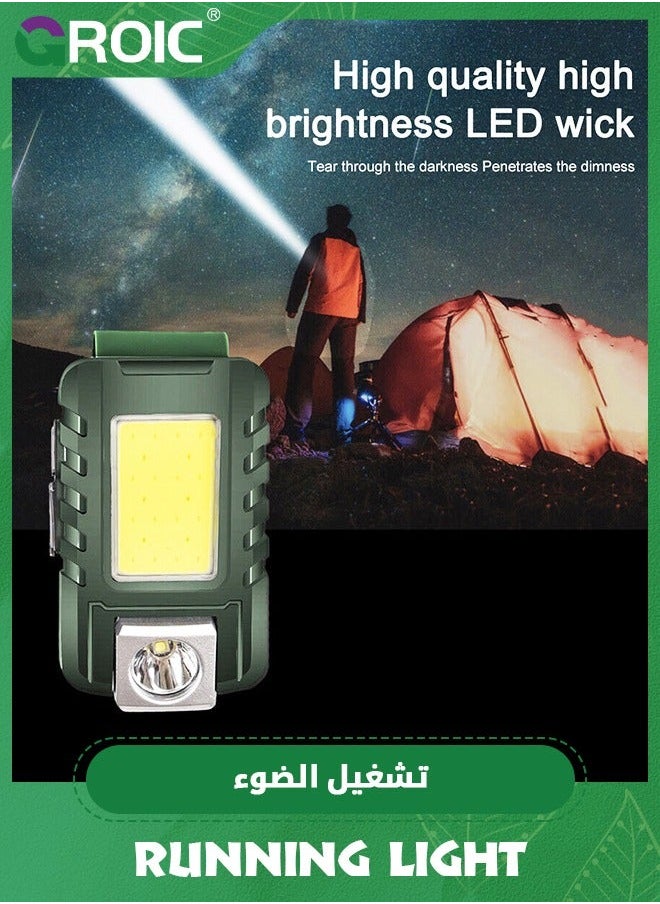 GROIC Running Light, Magnetic Clip On Light for Runners Rechargeable Safety Lights Walking at Night, LED Wearable Small Lightweight Jogging Outdoor Jogger  - Image 3