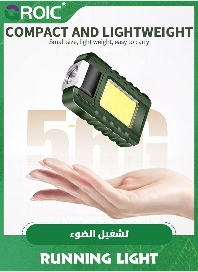 GROIC Running Light, Magnetic Clip On Light for Runners Rechargeable Safety Lights Walking at Night, LED Wearable Small Lightweight Jogging Outdoor Jogger  - Image 4