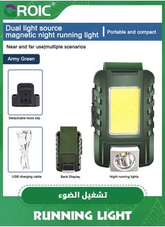 GROIC Running Light, Magnetic Clip On Light for Runners Rechargeable Safety Lights Walking at Night, LED Wearable Small Lightweight Jogging Outdoor Jogger  - Image 2