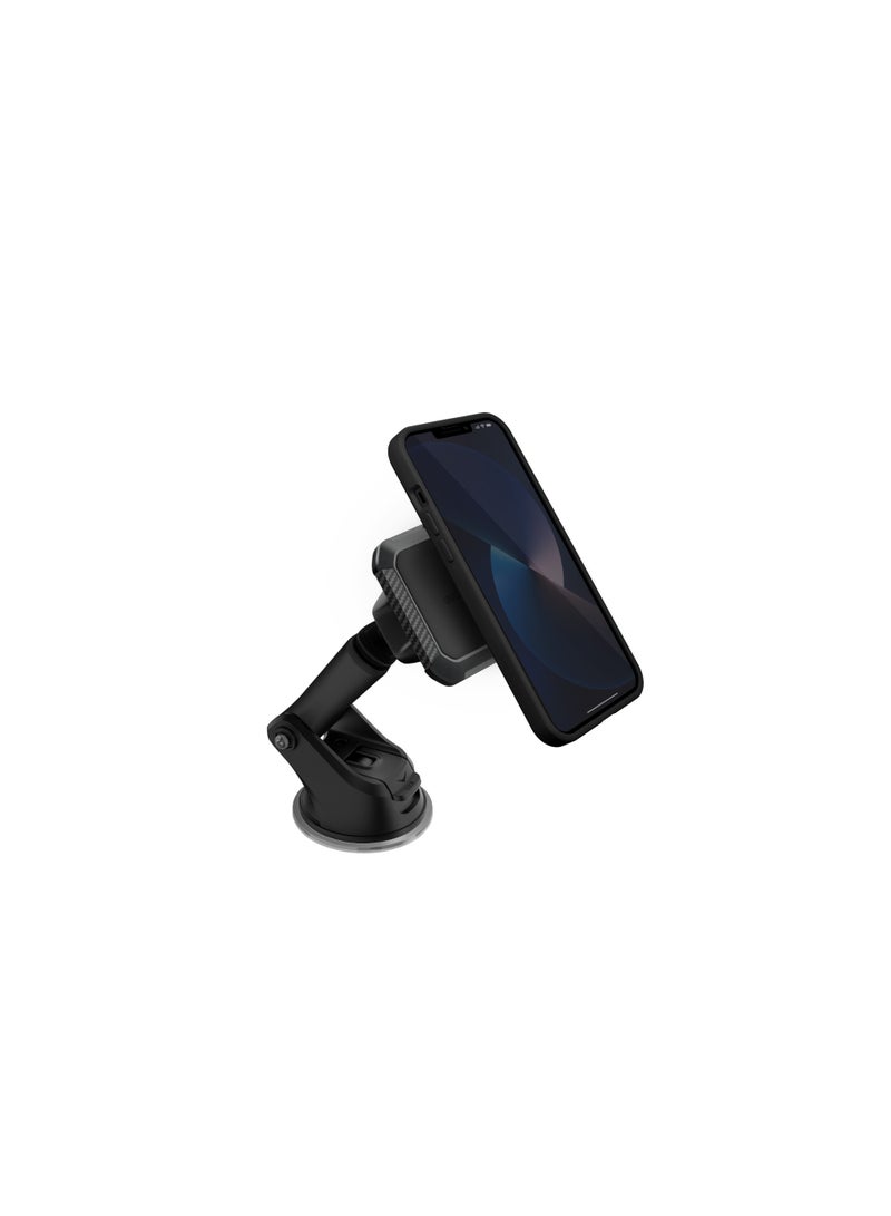 UNIQ MONDO MAGNETIC WINDSHIELD AND AIR VENT MOUNT - GUNMETAL/BLACK - Image 2