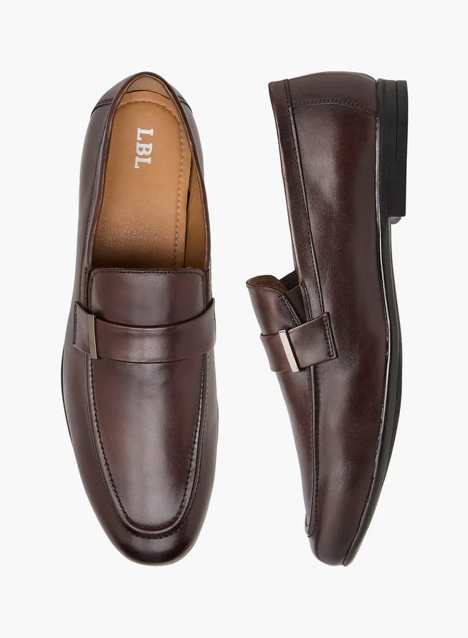 ال بي ال من شو اكسبرس Men Solid Slip-On Loafers