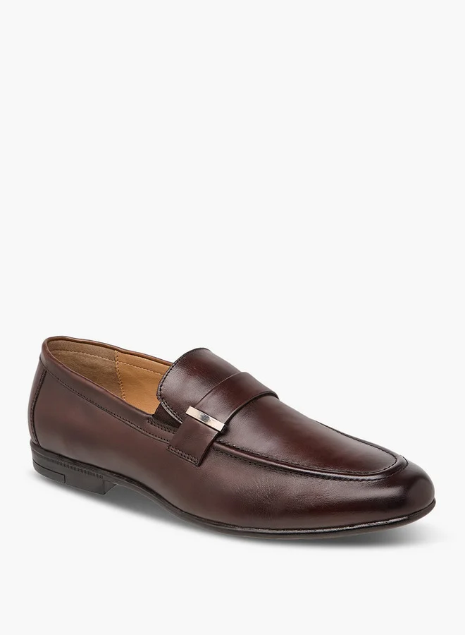 ال بي ال من شو اكسبرس Men Solid Slip-On Loafers