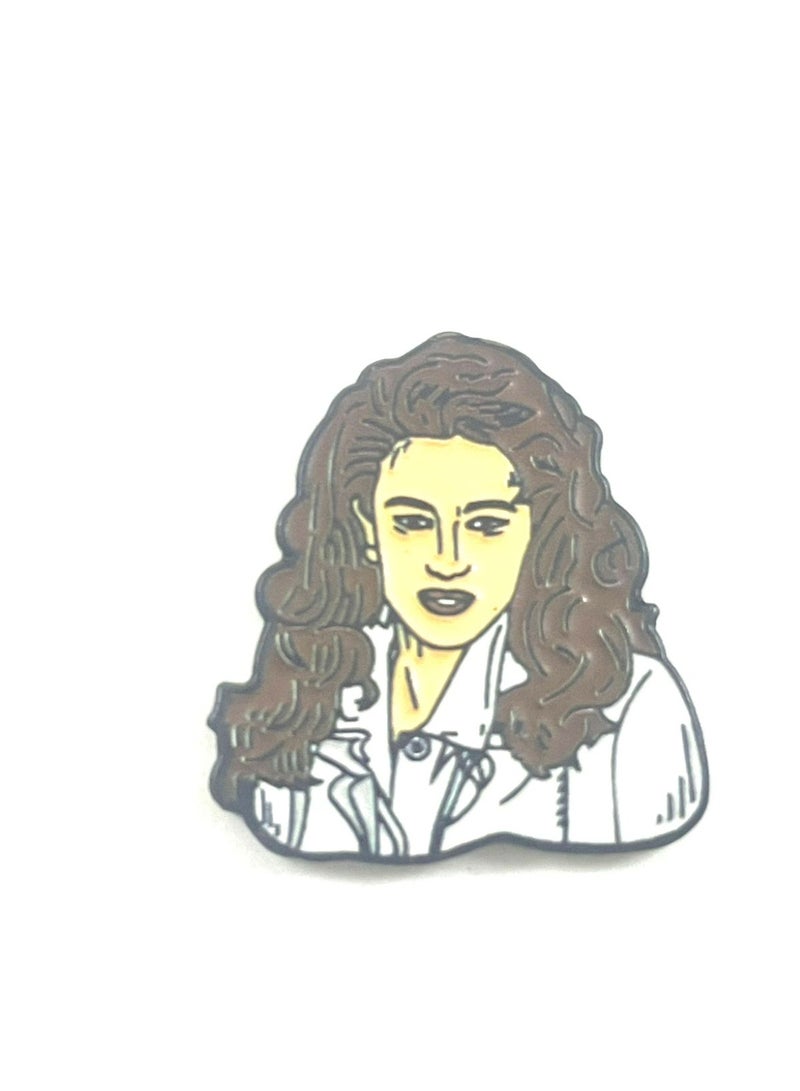 Smart girl Shape Metal Sticker for Mobile or Any Smooth Surface  - Image 1