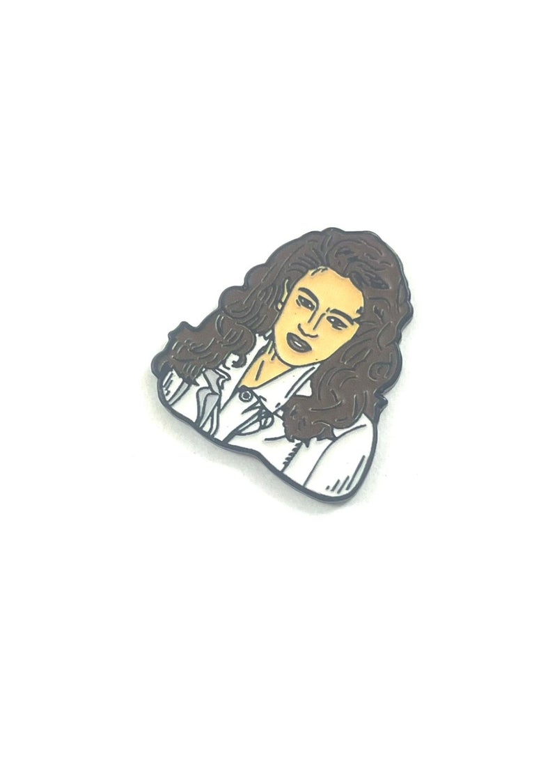Smart girl Shape Metal Sticker for Mobile or Any Smooth Surface  - Image 3