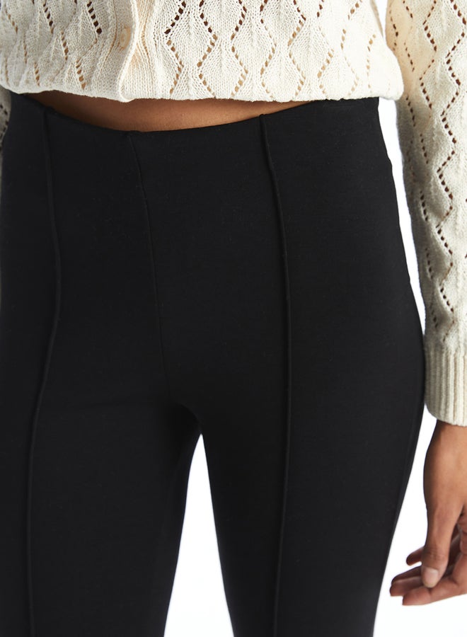 LC WAIKIKI Extra Slim Fit Flared Women's Trousers - Image 3
