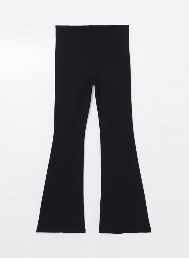 LC WAIKIKI Extra Slim Fit Flared Women's Trousers - Image 4