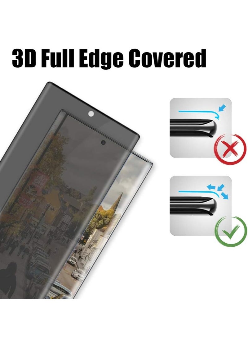 Privacy Screen Protector for Samsung S22 ULTRA - 10 x Better Life than Tempered Glass - Do It Yourself (2pack) - Image 5