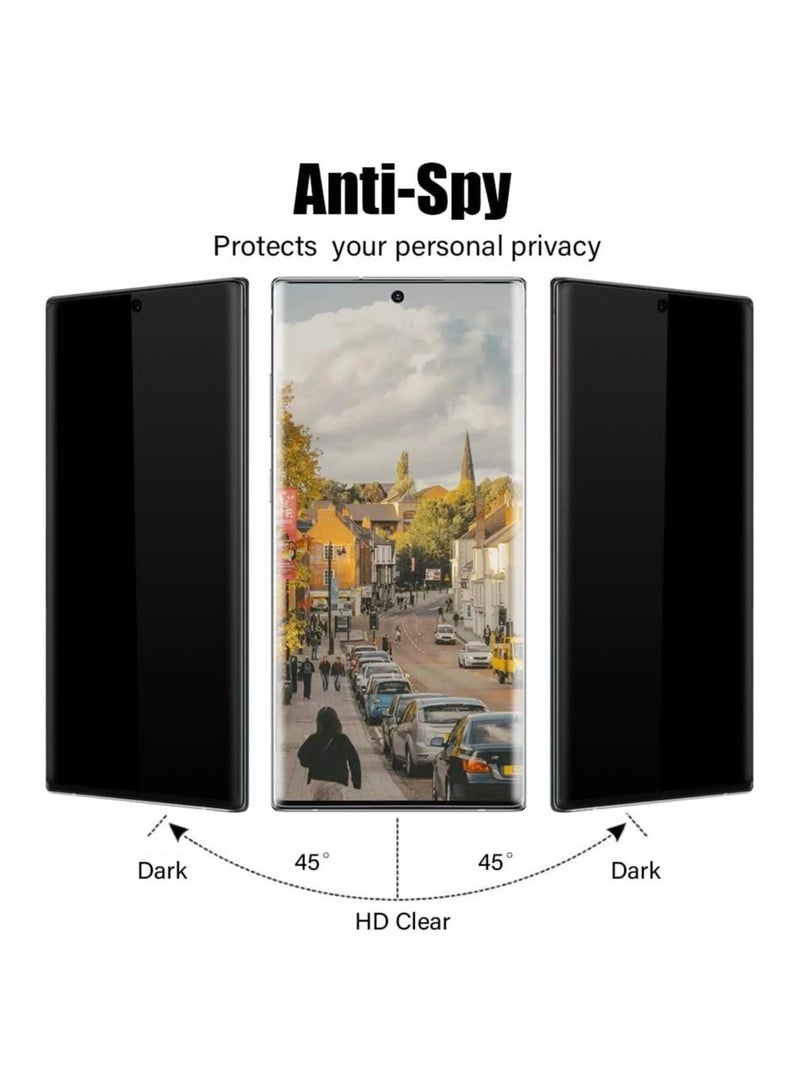 Privacy Screen Protector for Samsung S22 ULTRA - 10 x Better Life than Tempered Glass - Do It Yourself (2pack) - Image 3