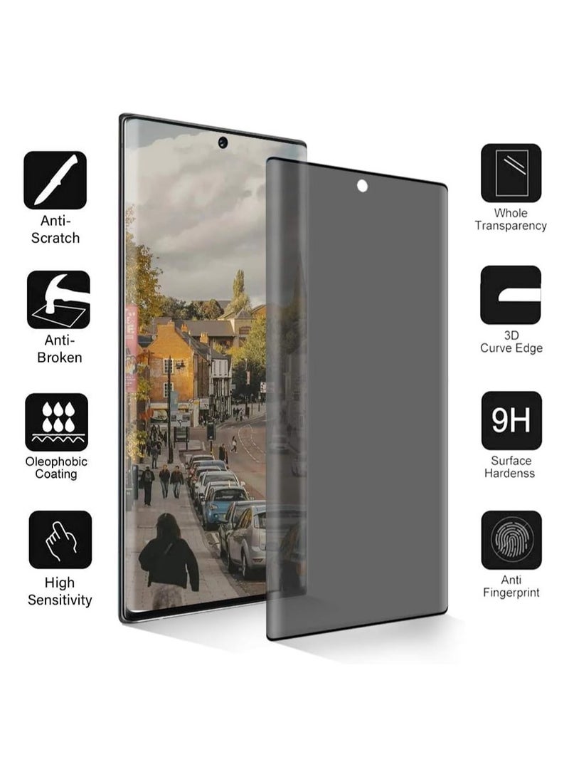 Privacy Screen Protector for Samsung S22 ULTRA - 10 x Better Life than Tempered Glass - Do It Yourself (2pack) - Image 4