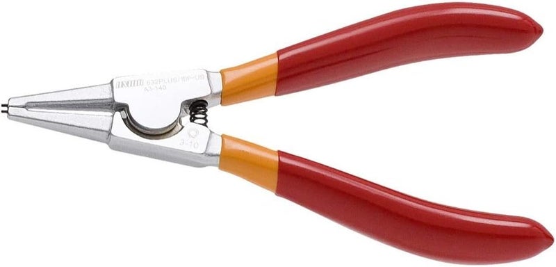 Unior External Lock Ring Pliers – Straight Nose Circlip Tool for Bike Use – 140 mm Length, 3–10 mm Range – Precise Bicycle Maintenance