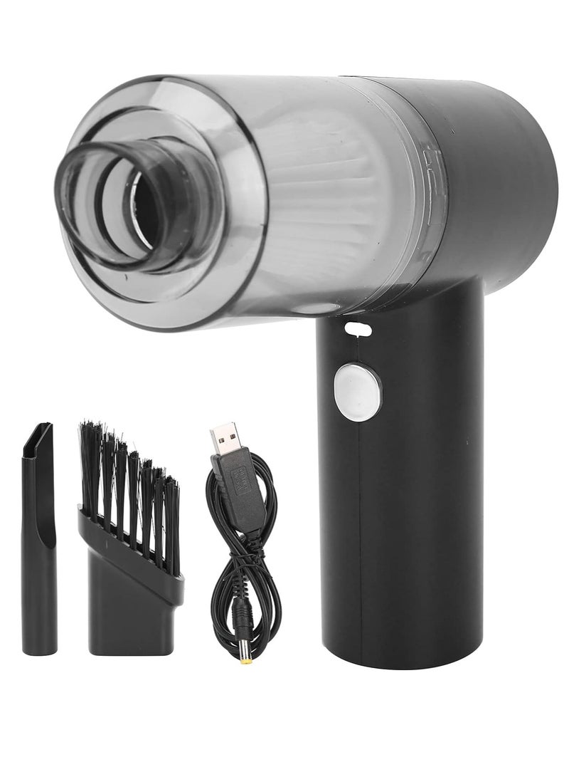 ELTRAZONE Handheld Vacuum Cleaner, Mini Cordless Vacuum Cleaner with Transparent Storage for Home Office Hair Salon, Rechargeable Lightweight Portable Vacuum Cleaner - Image 1