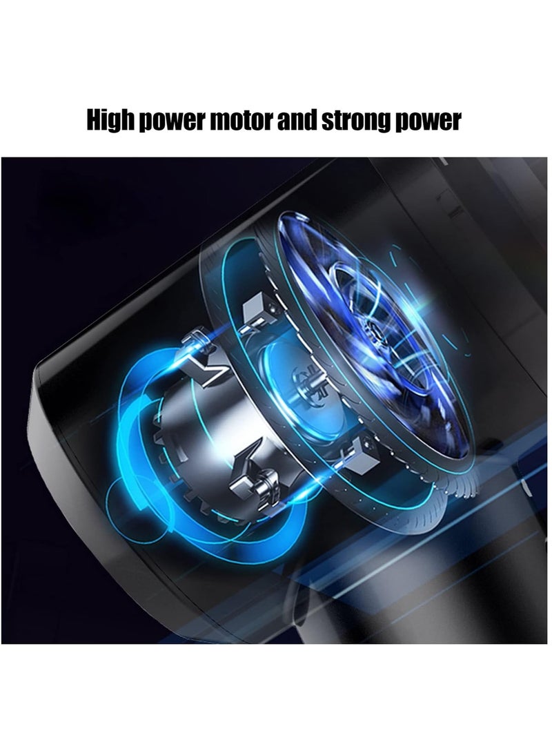 ELTRAZONE Handheld Vacuum Cleaner, Mini Cordless Vacuum Cleaner with Transparent Storage for Home Office Hair Salon, Rechargeable Lightweight Portable Vacuum Cleaner - Image 5