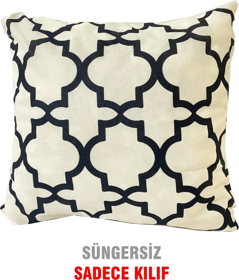 نيلسون Throw Pillow Pillow Case VIP Case 1 PC - 43X43 Cm (Alaçatı)