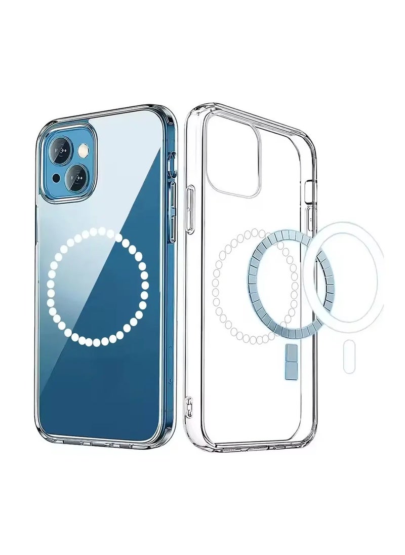 Generic - I Phone 15 Clear transparent TPU Case, Cover,  Magnetic , Wireless Charging, Scratch & Yellowing Resistant, Drop Protection - Image 1