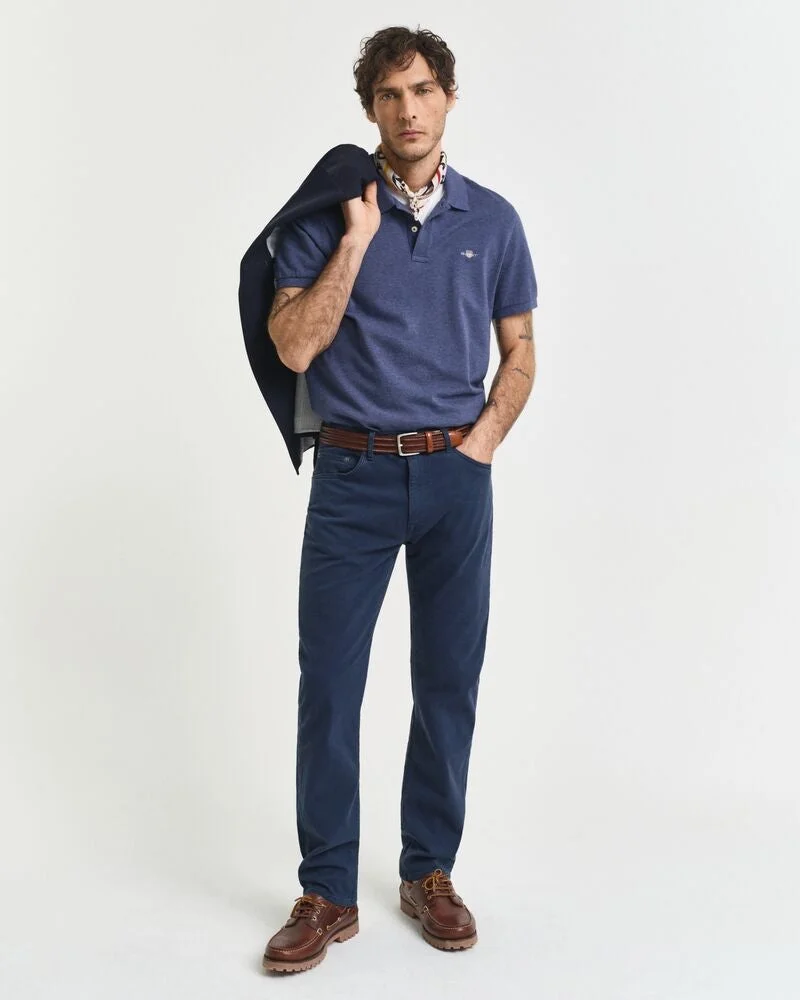 GANT Regularular Fit Shield Piqué Polo Shirt