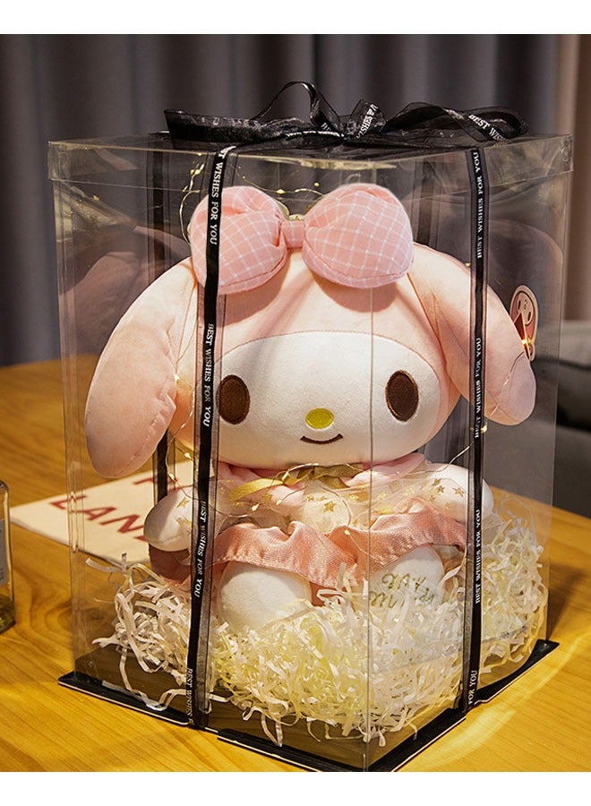 Cartoon Sanrio Melody pillow plush doll toy skin-friendly soft doll adult and children birthday gift (height 35 cm)  - Image 3