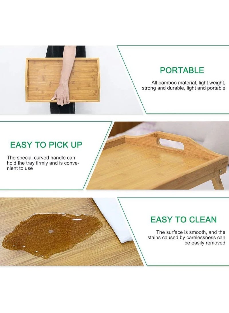 ترابيزة خشب برجول سهلة الطى للافطار - Image 3