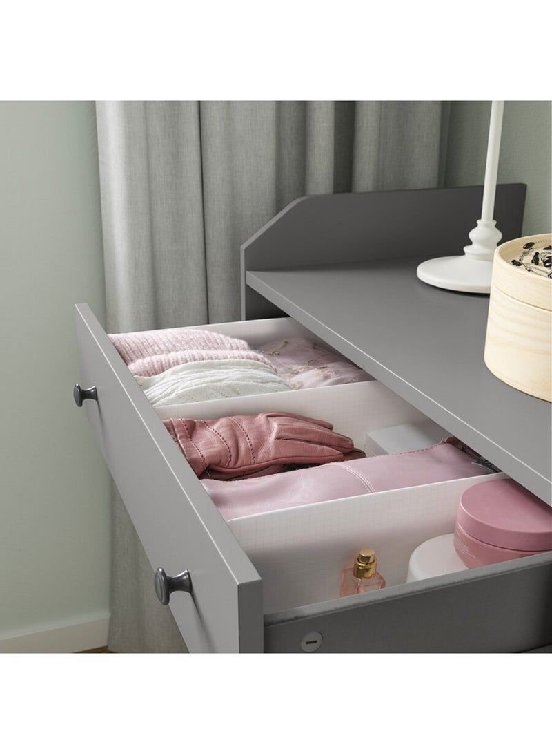 Pan Home Ease 2-compartment Foldable Storage Box 34x51x10cm - White - Image 3